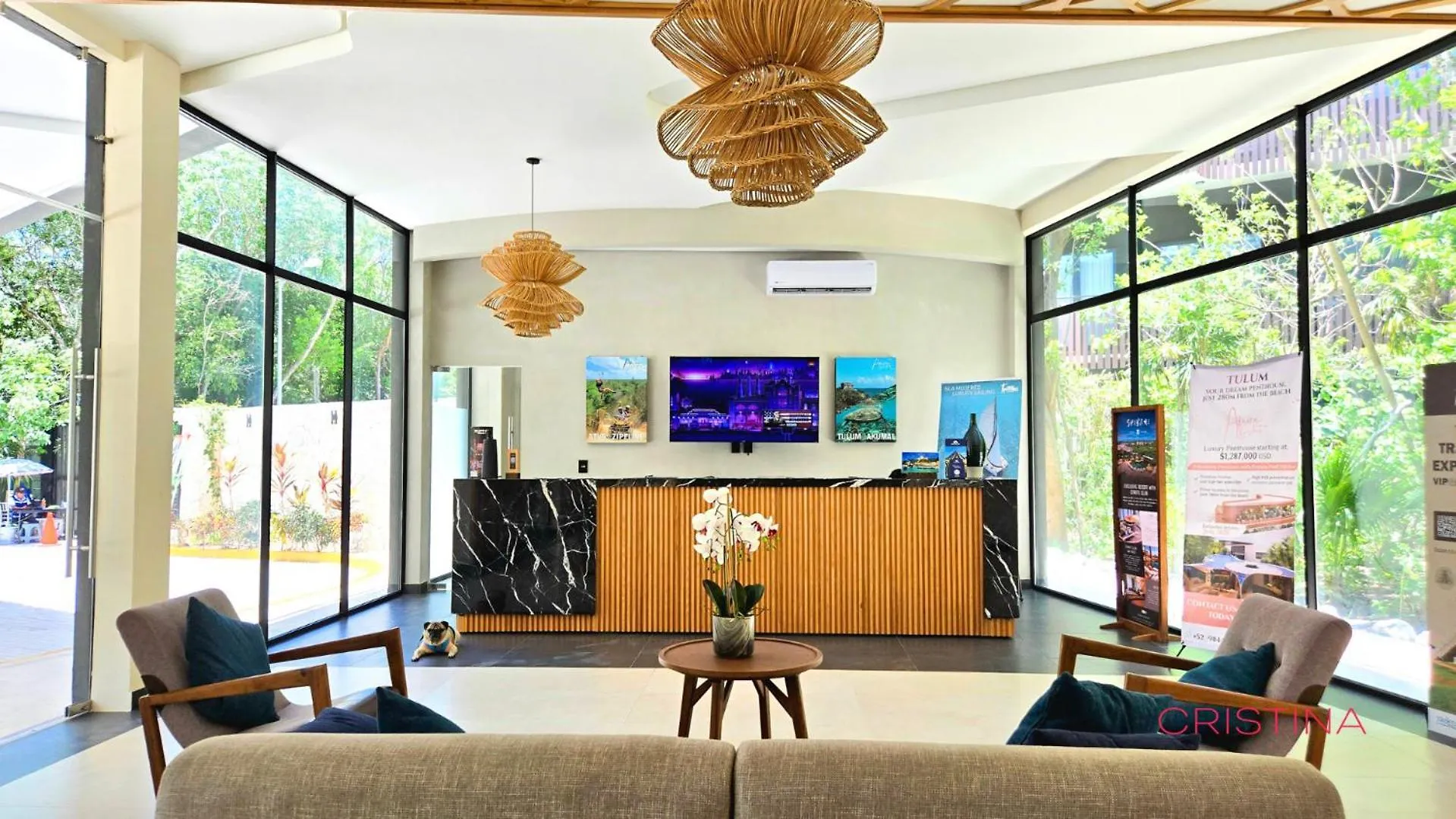 Apartment With Private Jacuzzi And Beach Club 툴룸